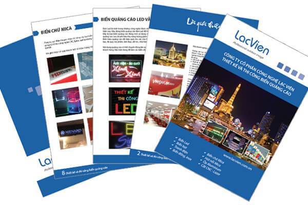 IN CATALOGUE BROCHURE TẠI ĐÀ NẴNG
