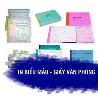In biểu mẫu - giấy văn phòng