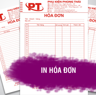 In hoá đơn